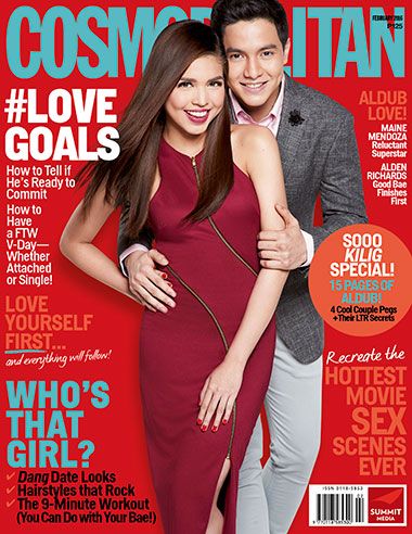 380px x 492px - Cosmopolitan Magazine February 2016 Issue - AlDub | Lazada PH