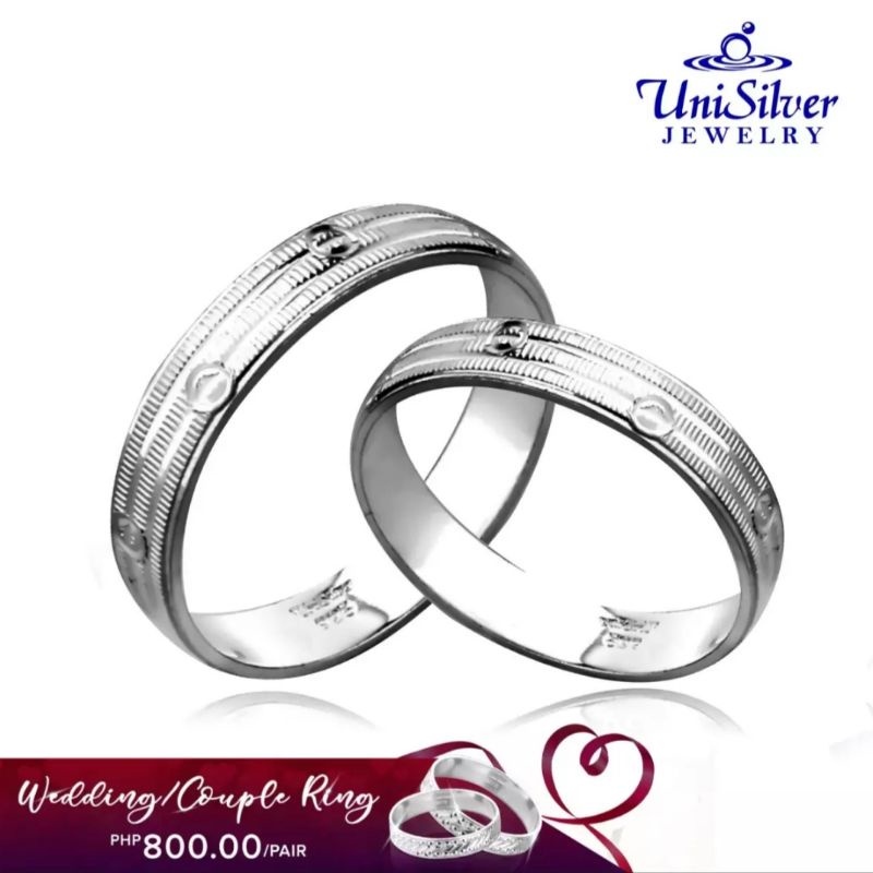 Unisilver 925 Wedding/Lover's Ring 