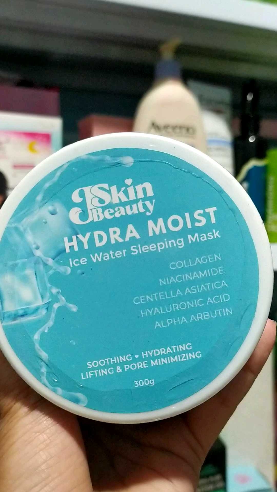 j skin beauty hydra moist ice water sleeping mask