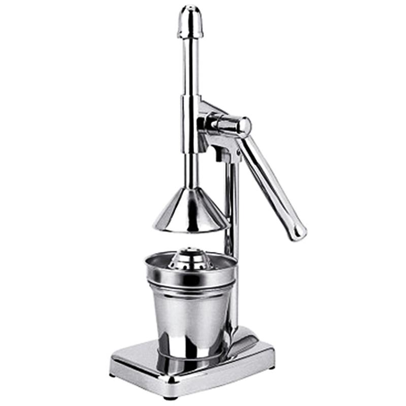 Gambar Manual Press Stainless Steel Fruit Juicer Handheld Vegetable Fruit Orange Juice Maker Blender Juice Making Cup Kitchen Gadgets
