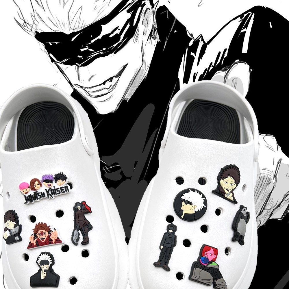 Amazon.com: 通用 40pcs Anime Cartoon Croc Shoe Charms, Fits for DIY Clog  Sandals Decoration, PVC Cartoons Shoe Charms Shoes Accessories : Clothing,  Shoes & Jewelry