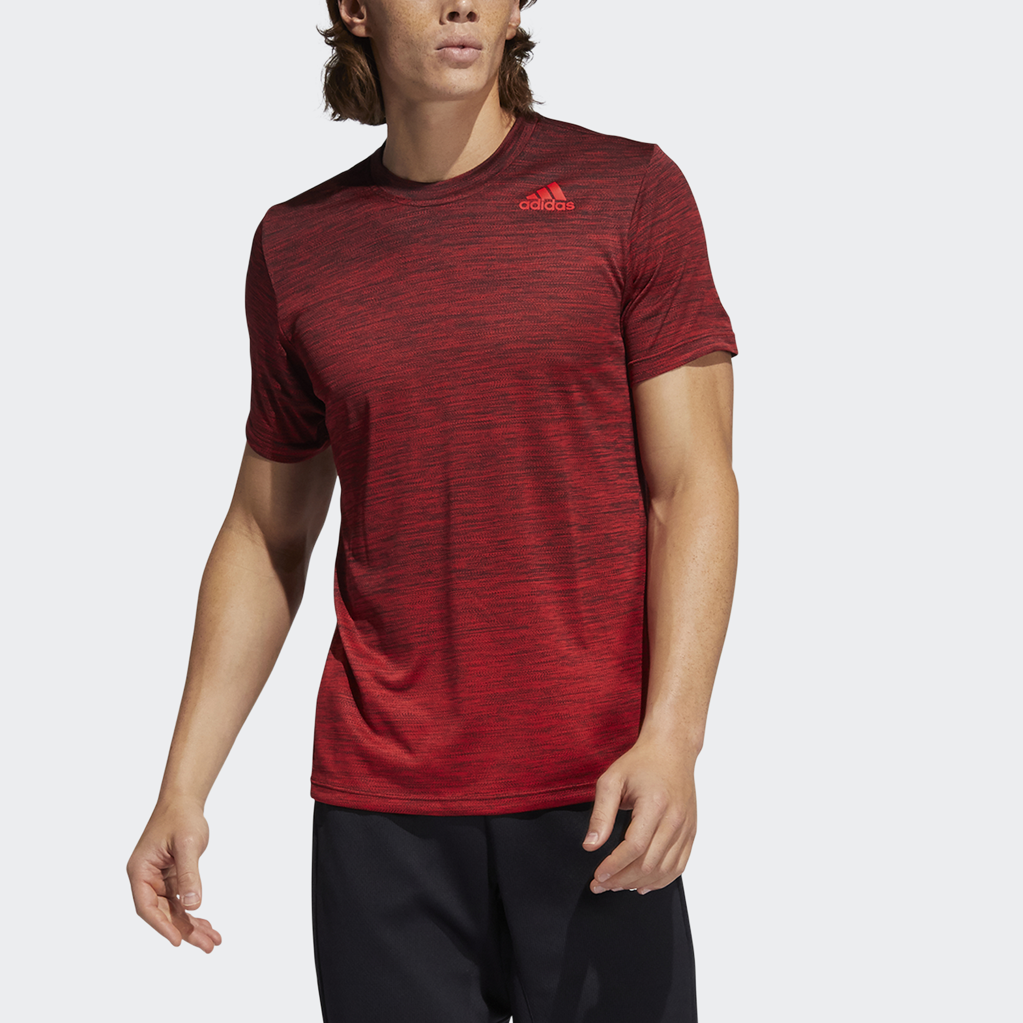 adidas TRAINING Tech Gradient T-Shirt Men blue GM0636 | Lazada