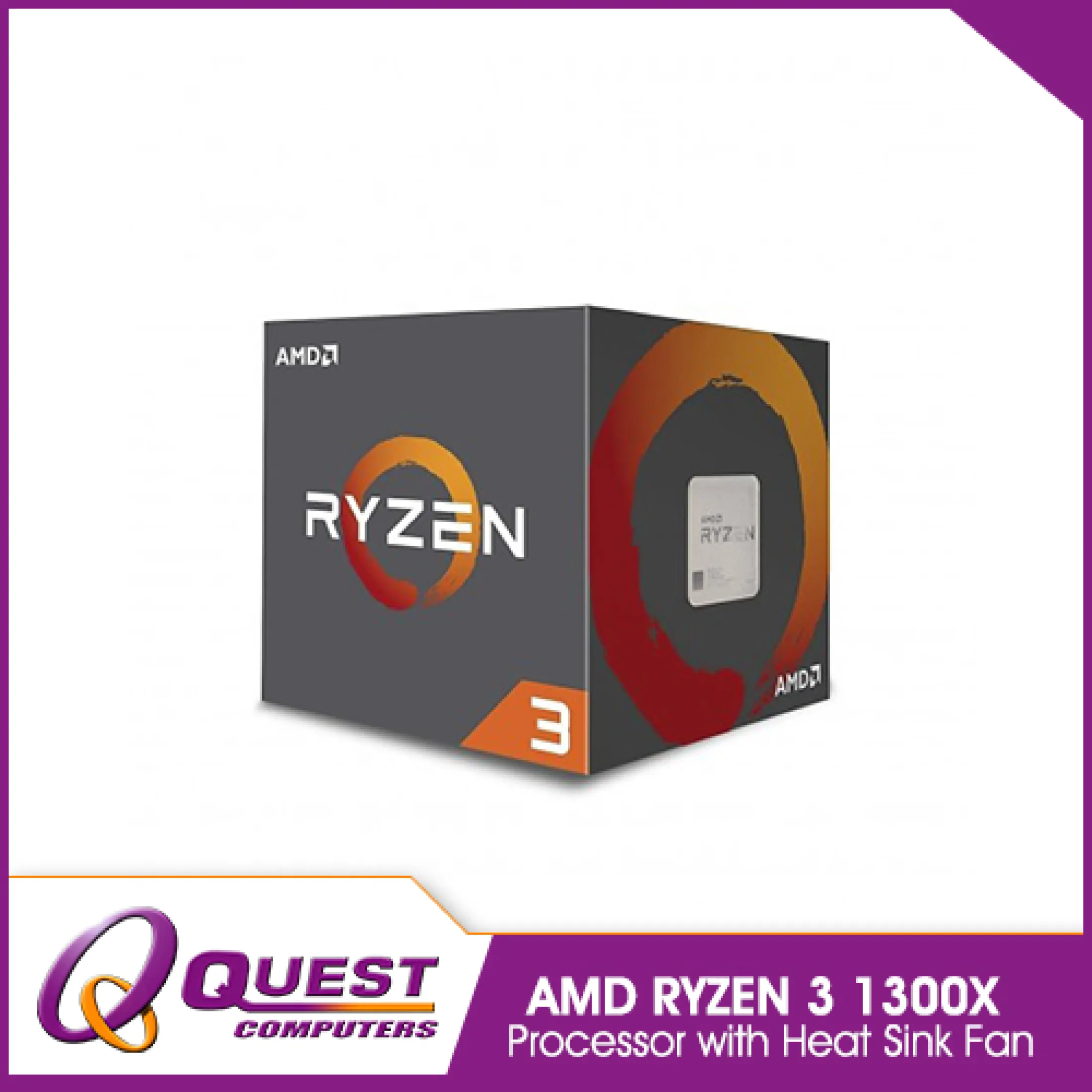 Amd Ryzen 3 1300x Processor Quad Core 3 5 Ghz With Heat Sink Fan Lazada Ph