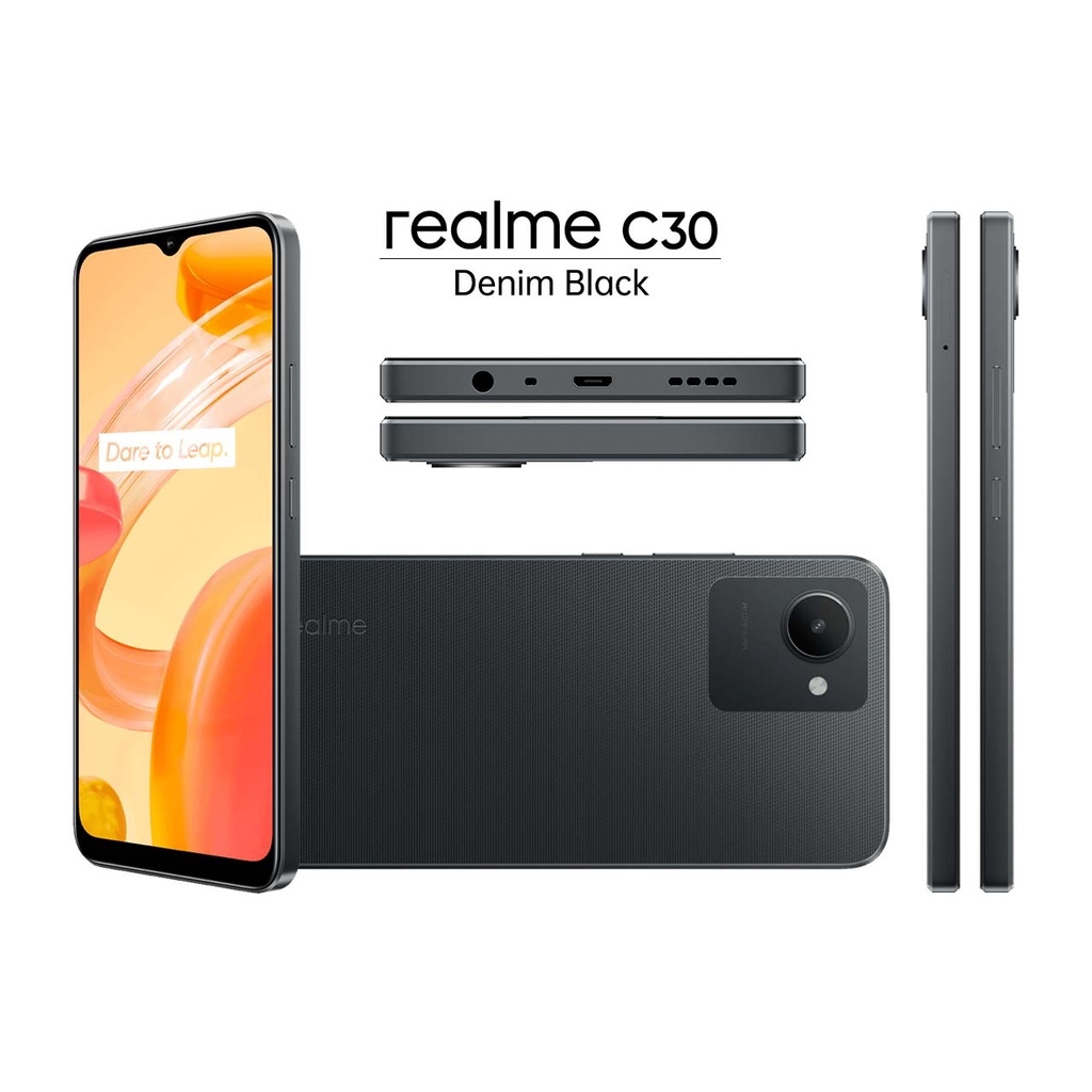 realme c 30 black