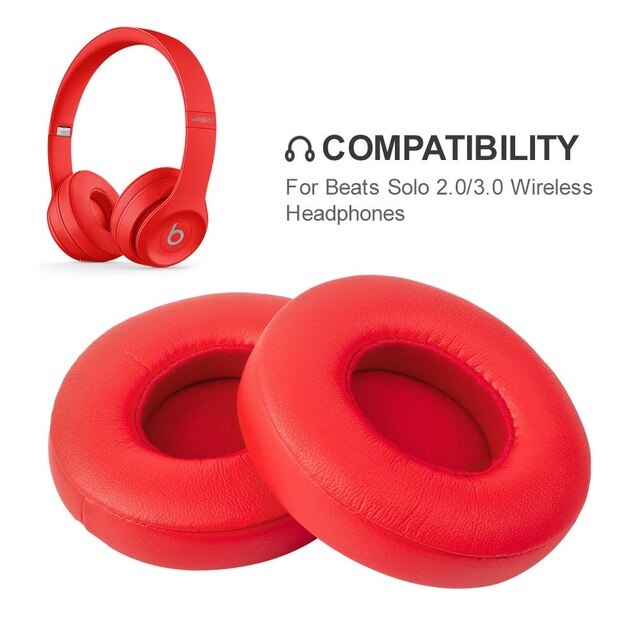 Tai nghe không dây beats solo 2 3 thay thế-tai nghe beats solo cushion thay thế cho solo 2 3 wireless on ear