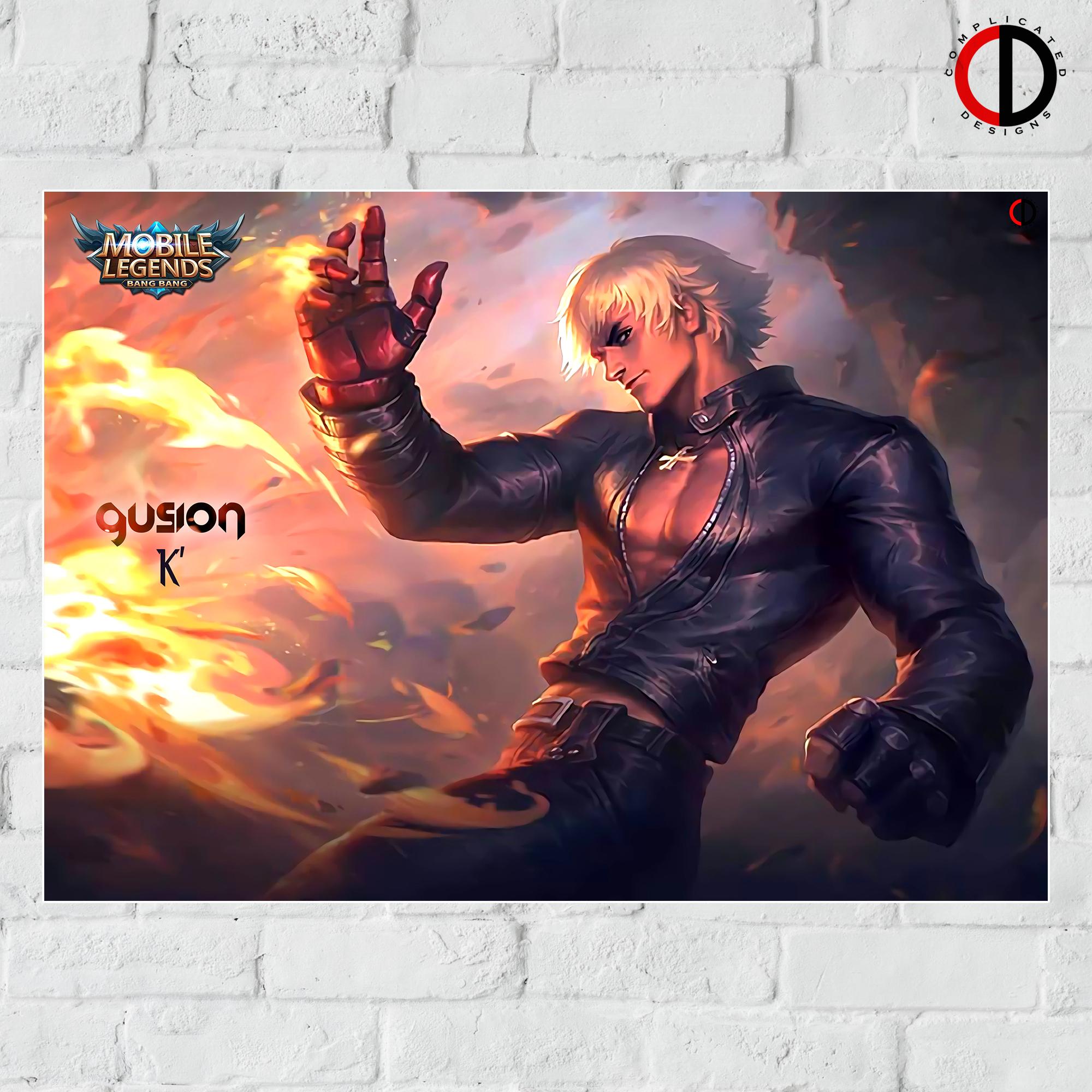 Mobile Legends Gusion KOF A3 12x17 inches Photo paper Size HD Poster  Digital Print | Lazada PH